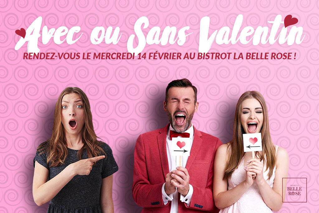 Saint-Valentin Bistrot La Belle Rose