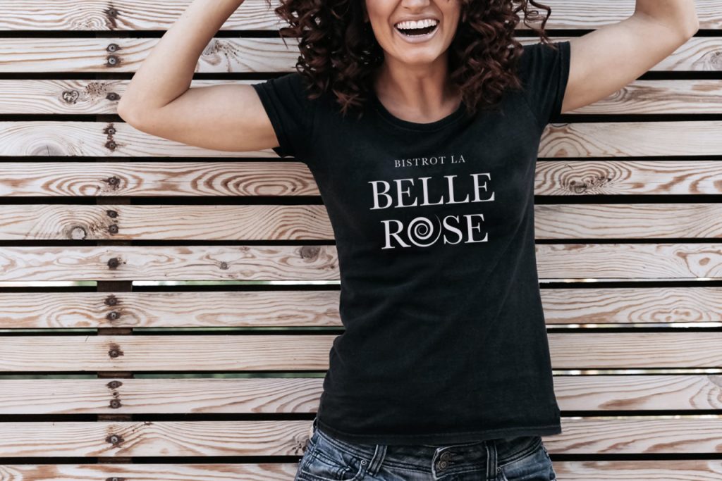 Tee shirt Bistrot La Belle Rose