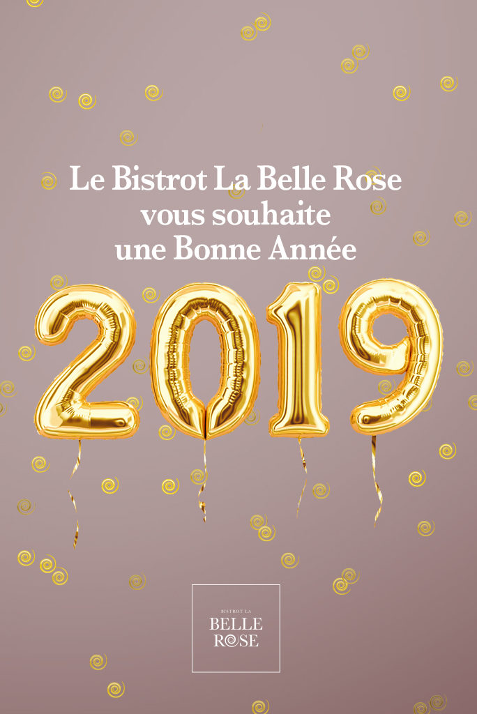 Bistrot La Belle rose Bonne Année