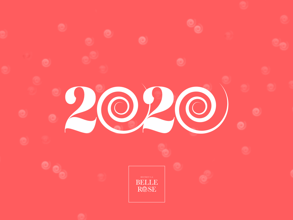 voeux 2020 Bistrot La Belle Rose