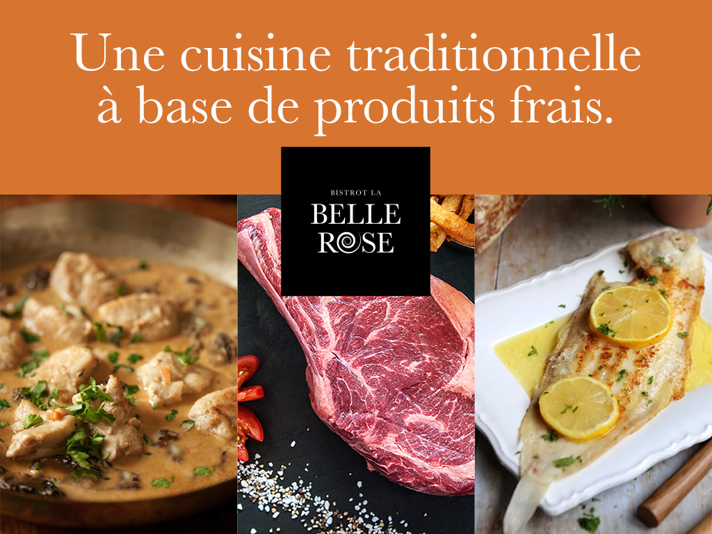 La Belle Rose cuisine