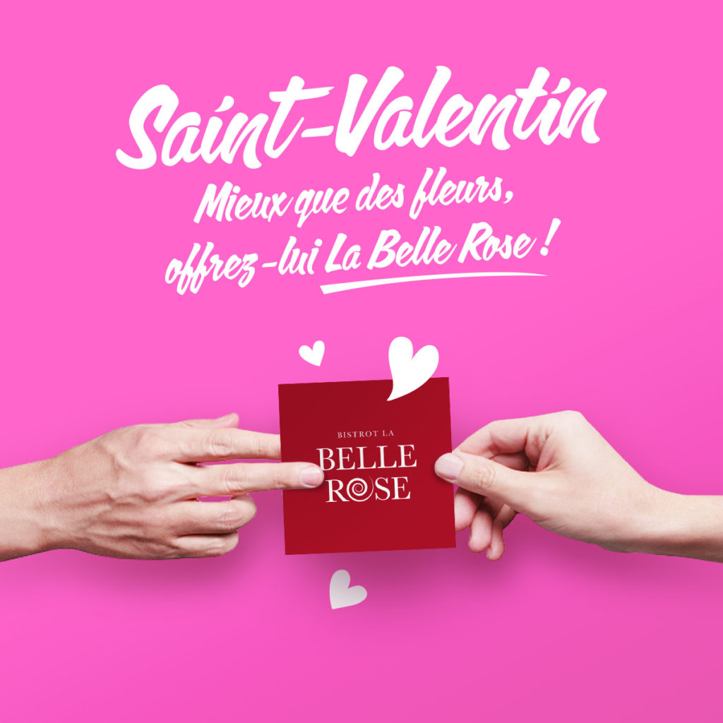 bistrot la belle rose saint Valentin