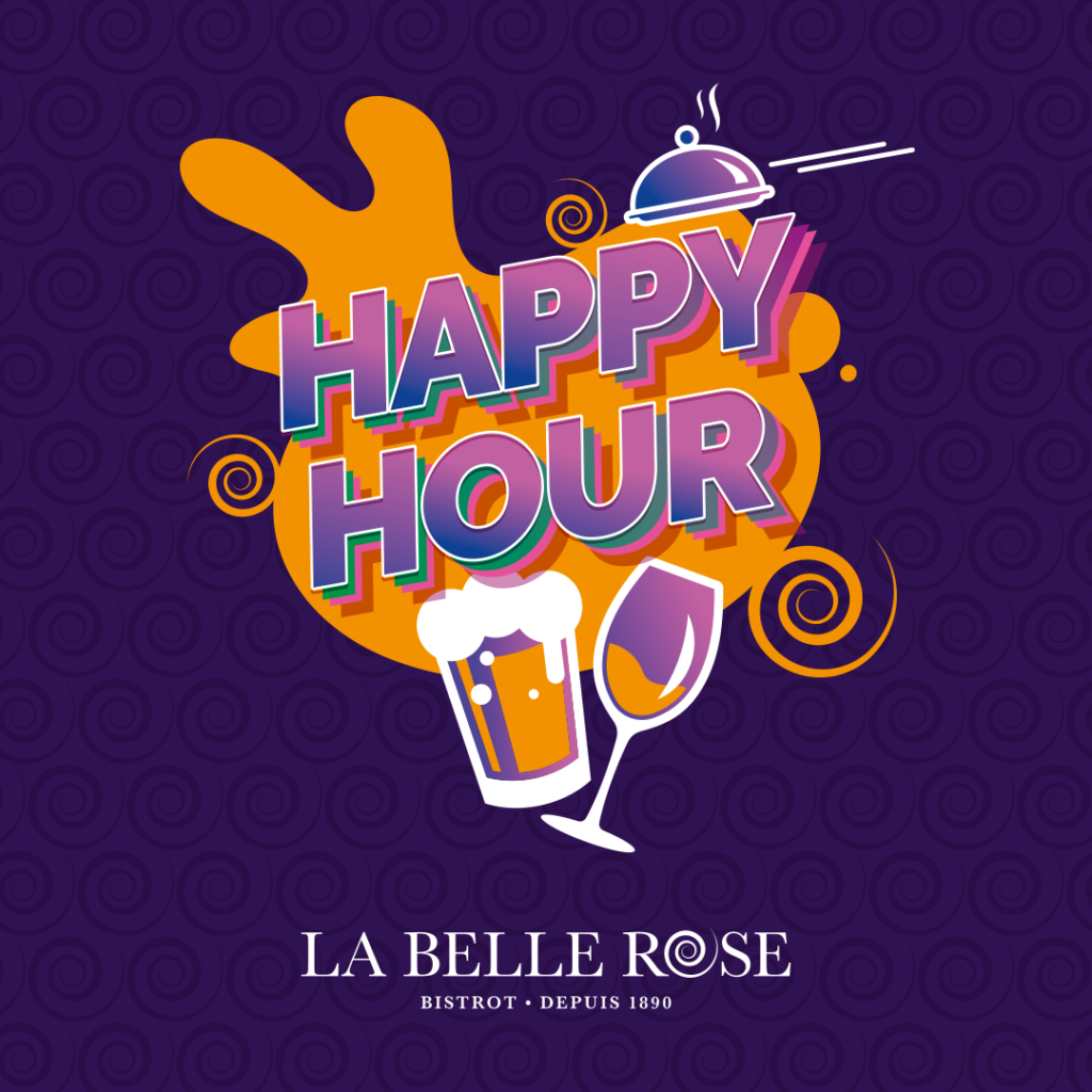 happy hour la belle rose